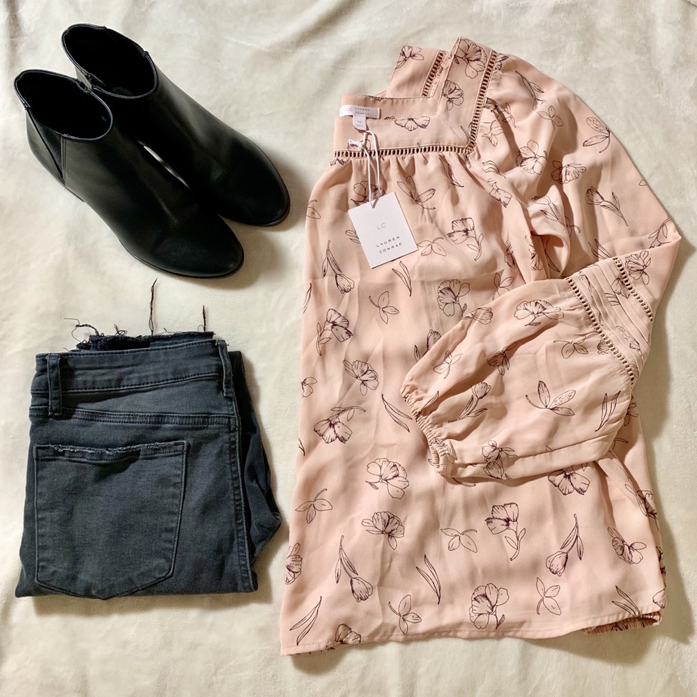 Lauren Conrad Boho Blouse